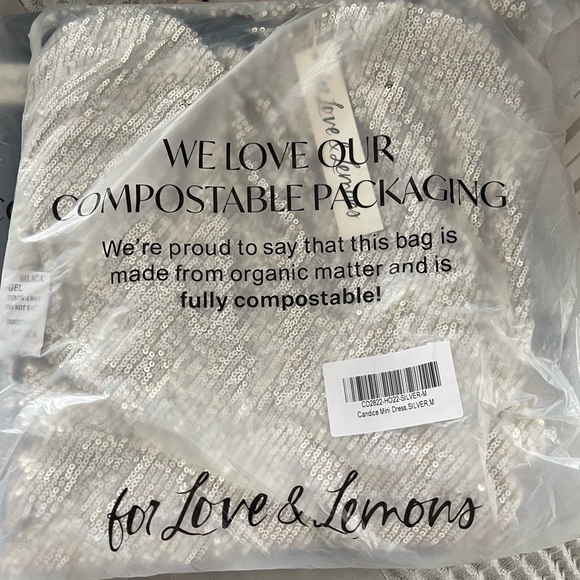 For Love & Lemons Candice Mini Dress NWT - Picture 4 of 4